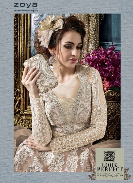 Peach Net Anarkali With Skirt 22004B Zoya Celebrity 22001 Series By Zoya Peach Net Anarkali With Skirt 22004B Zoya Celebrity 22001 Series By Zoya