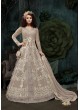 Brown Net Anarkali With Skirt 23001B Zoya SAPARKLE By Zoya Brown Net Anarkali With Skirt 23001B Zoya SAPARKLE By Zoya