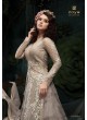 Brown Net Anarkali With Skirt 23001B Zoya SAPARKLE By Zoya Brown Net Anarkali With Skirt 23001B Zoya SAPARKLE By Zoya