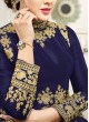 Aashirwad Simran Gold Blue Silk Anarkali Suit By Aashirwad Simran Gold-1001B Blue Aashirwad Simran Gold Blue Silk Anarkali Suit By Aashirwad Simran Gold-1001B Blue