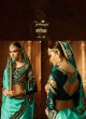 Teal Blue Crape Wedding Saree Sakshi Vol 4 1188 By Ardhangini