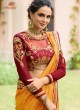 Mustard Cotton Silk Wedding Saree Srushti Vol 1 4116 By Ardhangini Mustard Cotton Silk Wedding Saree Srushti Vol 1 4116 By Ardhangini