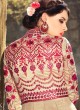 Cream Silk Embroidered Floor Length Anarkali HARITAGE 1576 By Bela Fashion