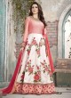 Pink Fancy Fabric Embroidered Floor Length Anarkali MONARK 1588 By Bela Fashion