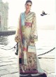 Cream Geoegette Pakistani Salwar Kameez FIYASTA 100706 By Deepsy Cream Geoegette Pakistani Salwar Kameez FIYASTA 100706 By Deepsy