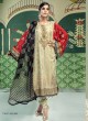 Beige Cotton Pakistani Salwar Kameez MARIA B-4 100804 By Deepsy