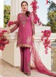 Pink Geoegette Pakistani Salwar Kameez IMORZIA 101101 By Deepsy