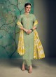 Green Cotton Pakistani Salwar Kameez KARIGIRI NX 13003 By Deepsy