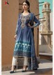 Blue Cotton Pakistani Salwar Kameez MARIA B-3 98001 By Deepsy