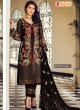 Black Georgette Embroidered Pakistani Salwar Suit ROSEMEEN PEARLS BY FEPIC 21001 TO 21006 SERIES Fepic 21001