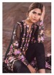 Black Faux Georgette Embroidered Pakistani Salwar Suit ROSEMEEN EID COLLECTION 6001 TO 6006 SERIES Fepic 6001 Black Faux Georgette Embroidered Pakistani Salwar Suit ROSEMEEN EID COLLECTION 6001 TO 6006 SERIES Fepic 6001