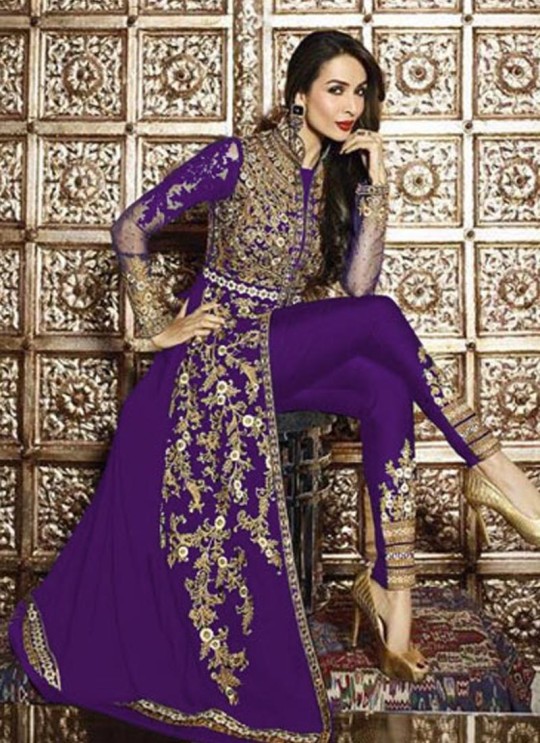 Purple Faux Georgette Pant Style Suit 621 Series 626 Purple Color By Glossy Purple Faux Georgette Pant Style Suit 621 Series 626 Purple Color By Glossy
