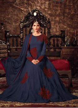 Maisha 4401 Series 4405 Colours Georgette Floor Length Anarkali Suits